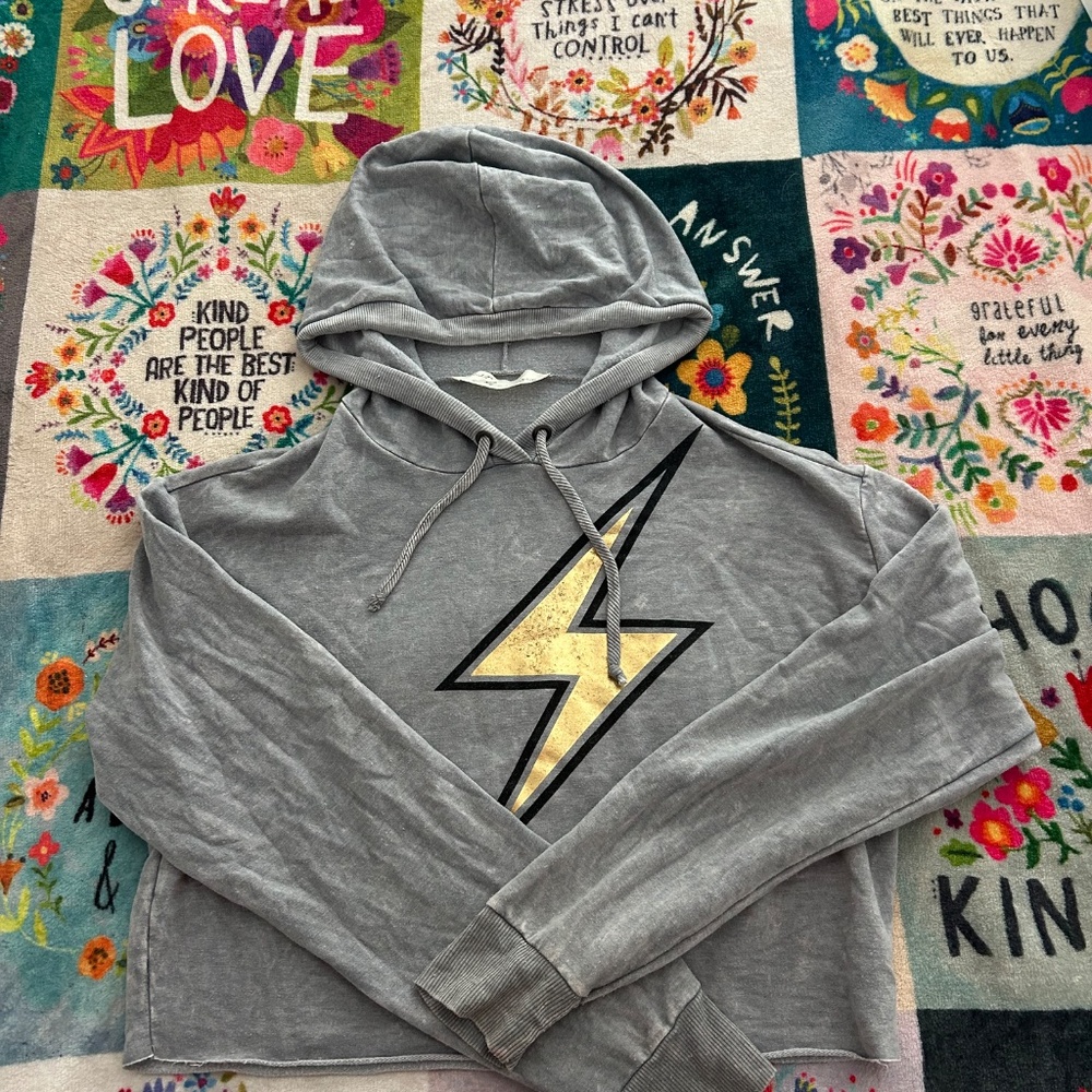 Vintage Havana Lighting Bolt Sweatshirt - Size S